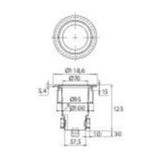 Maavalaisin Airam holm IP65 GU10 glfr rst [4510237]