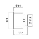 Seinäval Ulko Alppila Doublexl Ip44 2Xgu10 Glc Ant [4508466] |