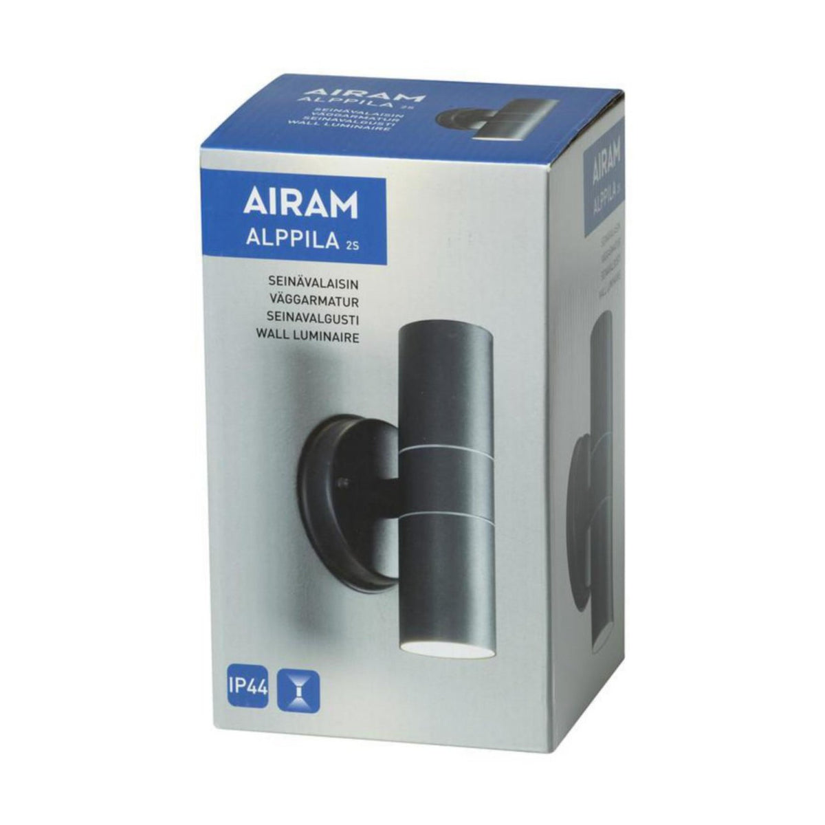 Seinäval Ulko Airam Alppila Double Ip44 2Xgu10 Glc Ant [4116166] |