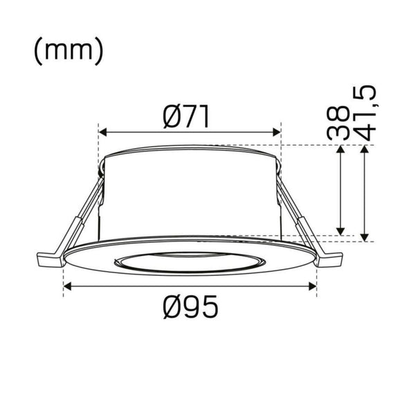 Alasvalo Optic G2 Ip44 350Lm 6W Tune Dim White Tilt [4143854] |