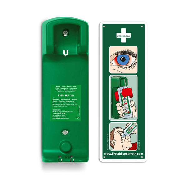 Seinäteline Silmänhuuhtelupull Cederroth 7200 [262230] |