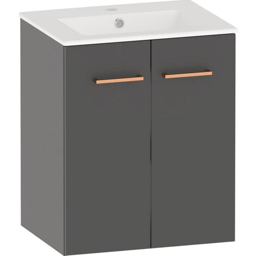 Allaskaappi Stila Soft Close 500 Harmaa 6045474