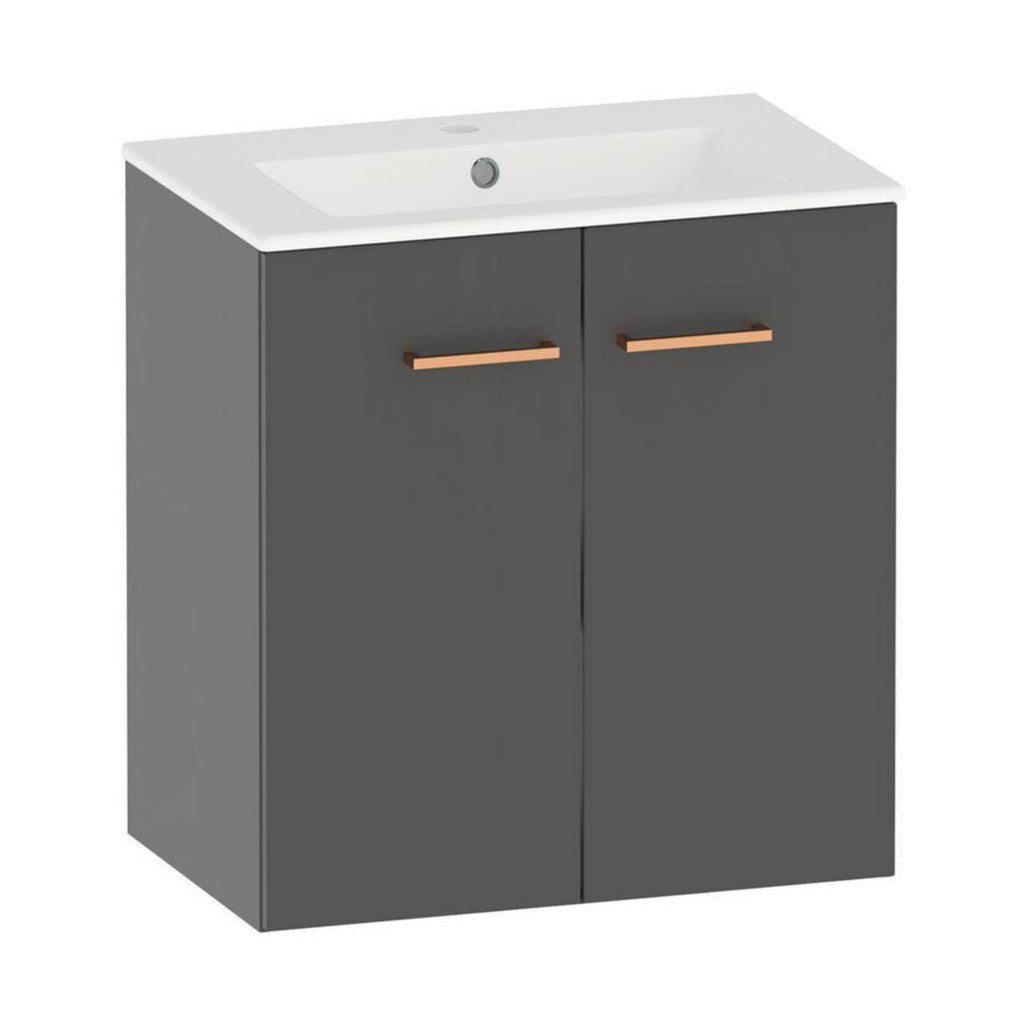 Allaskaappi Stila Soft Close 550 Harmaa 6045475