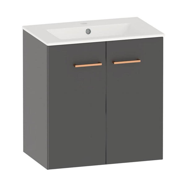 Allaskaappi Stila Soft Close 550 Harmaa 6045475