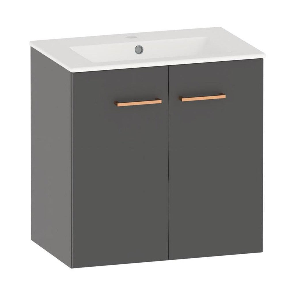 Allaskaappi Stila Soft Close 600 Harmaa 6045476