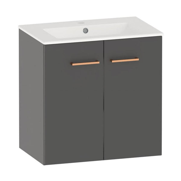 Allaskaappi Stila Soft Close 600 Harmaa 6045476