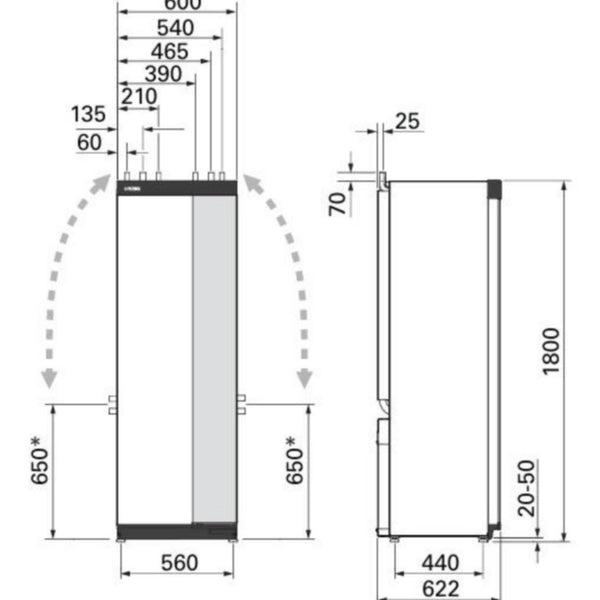 MaalämpöpumppuNIBE S1256-18 R EM [5362944]
