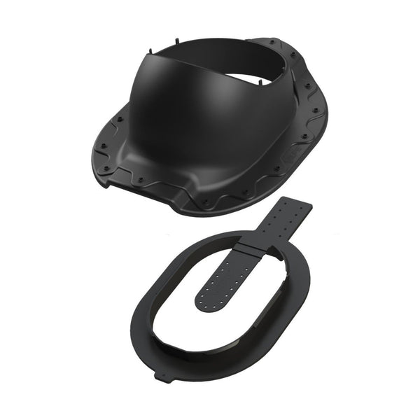 Kattoläpivienti Click Vilpe 360062 Aalto Clik Musta [7820666] |