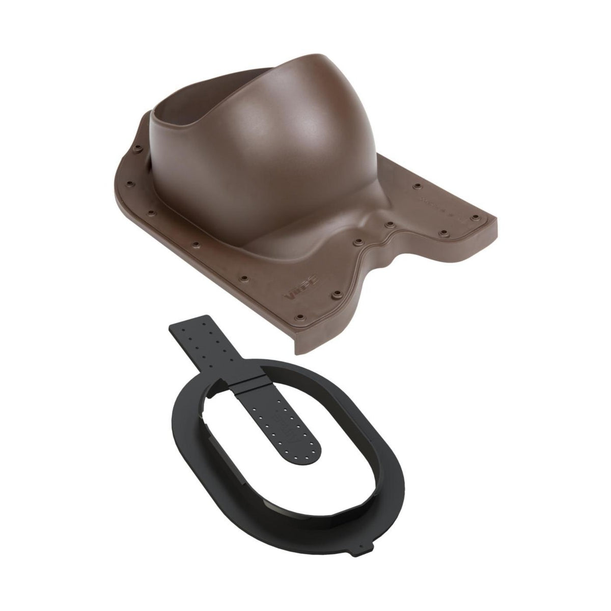 Kattoläpivienti Click Vilpe 360054 Nera Ruskea [7820659] |