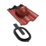 Kattoläpivienti Click Vilpe 360048 Tiili Pun [7820655] |