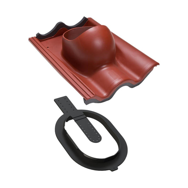 Kattoläpivienti Click Vilpe 360048 Tiili Pun [7820655] |