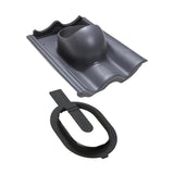 Kattoläpivienti Click Vilpe 360047 Tiili Harmaa [7820654] |