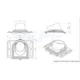 Kattoläpivienti Click Vilpe 360027 Pelti Harmaa [7820645] |