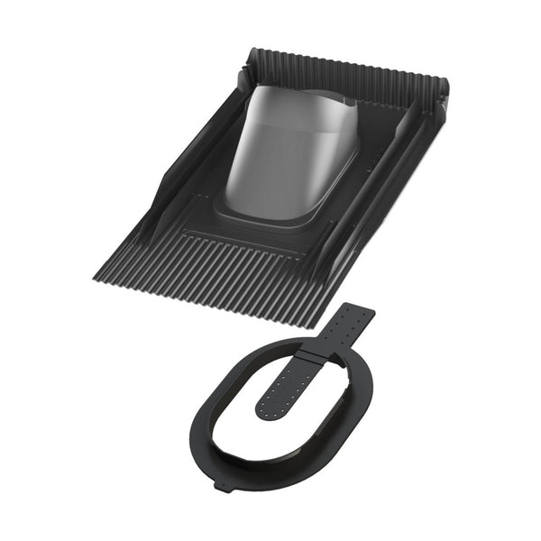 Kattoläpivienti Click Vilpe 360112 Unitile Musta [7820676] |