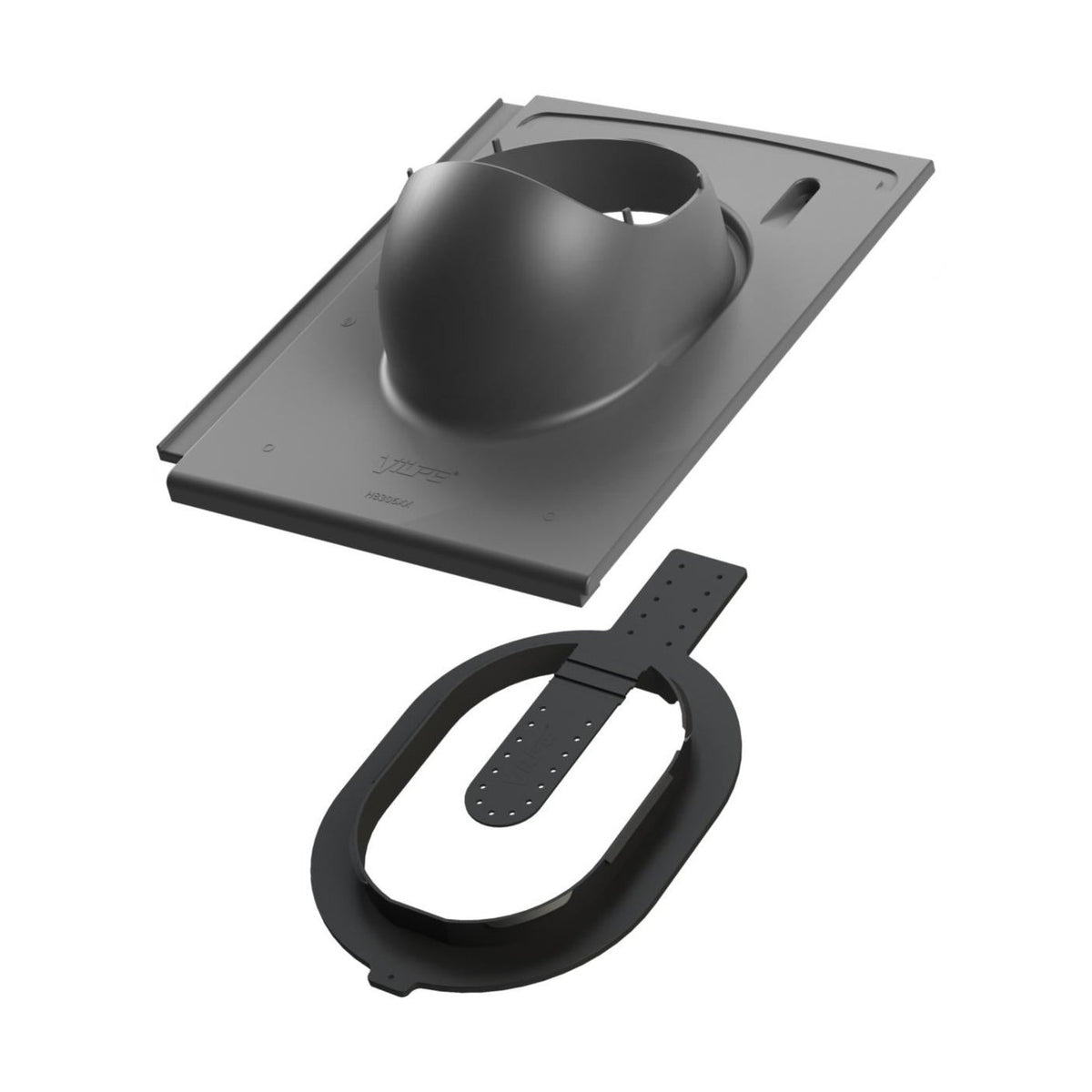 Kattoläpivienti Click Vilpe 36007D Evo Antrasiitti [7820672] |