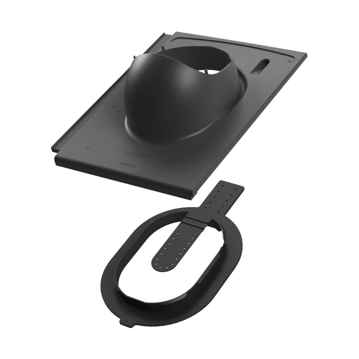 Kattoläpivienti Click Vilpe 360072 Evo Click Musta [7820682] |