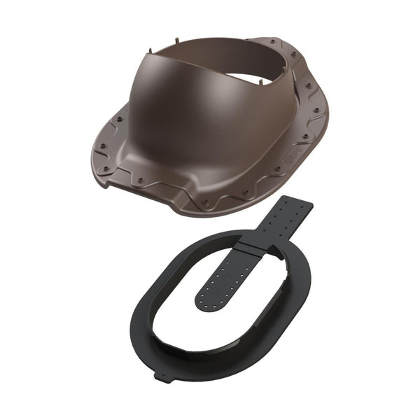 Kattoläpivienti Click Vilpe 36006D Aalto Clik Ruskea [7820667] |