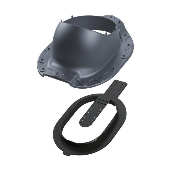 Kattoläpivienti Click Vilpe 360067 Aalto Clik Harmaa [7820668] |