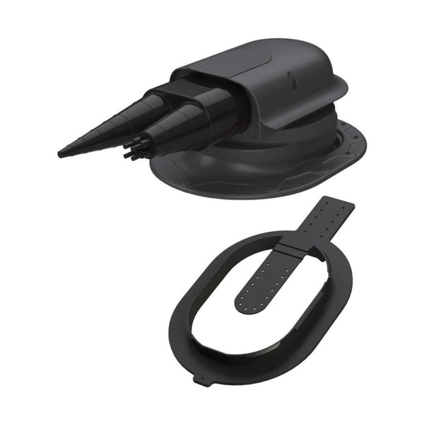 Kattoläpivienti Click Vilpe 360212 Solar Classic Mus [7820712] |