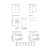 Jakotukkikaapin Ovi Ja Kehys LK 700X540X26 [2073898] |