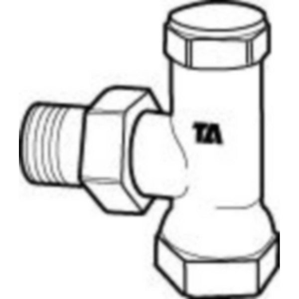 Paluuventtiili Dn15 Kulma Raditrim [4034164] |