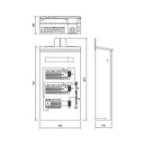 Ryhmäkeskus Fe Esteri 2Xvvs 13X10A 11X16A Ip34 50A [3440800] |