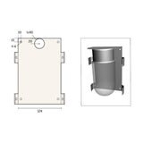 Saunavalaisin Ketonen Rlm Raita Musta Koivu E27/40W [4114049] |