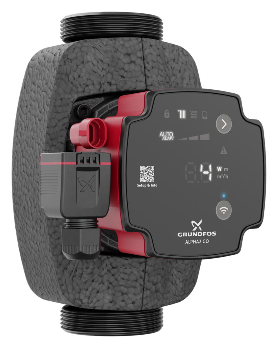 Lämpöjohtopumppu Grundfos Alpha2 go 32-90 180 220-240V 9 [4616561]