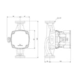 Lämpöjohtopumppu Grundfos Alpha1 Go 25-40 180 1-V 4616588