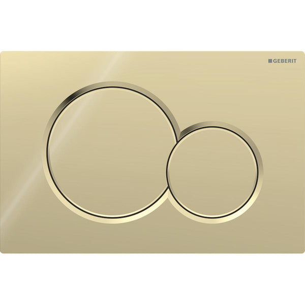 Geberit Sigma01 -huuhtelupainike, kaksoishuuhteluun: Galvanoitu jalomessinki [5756362]