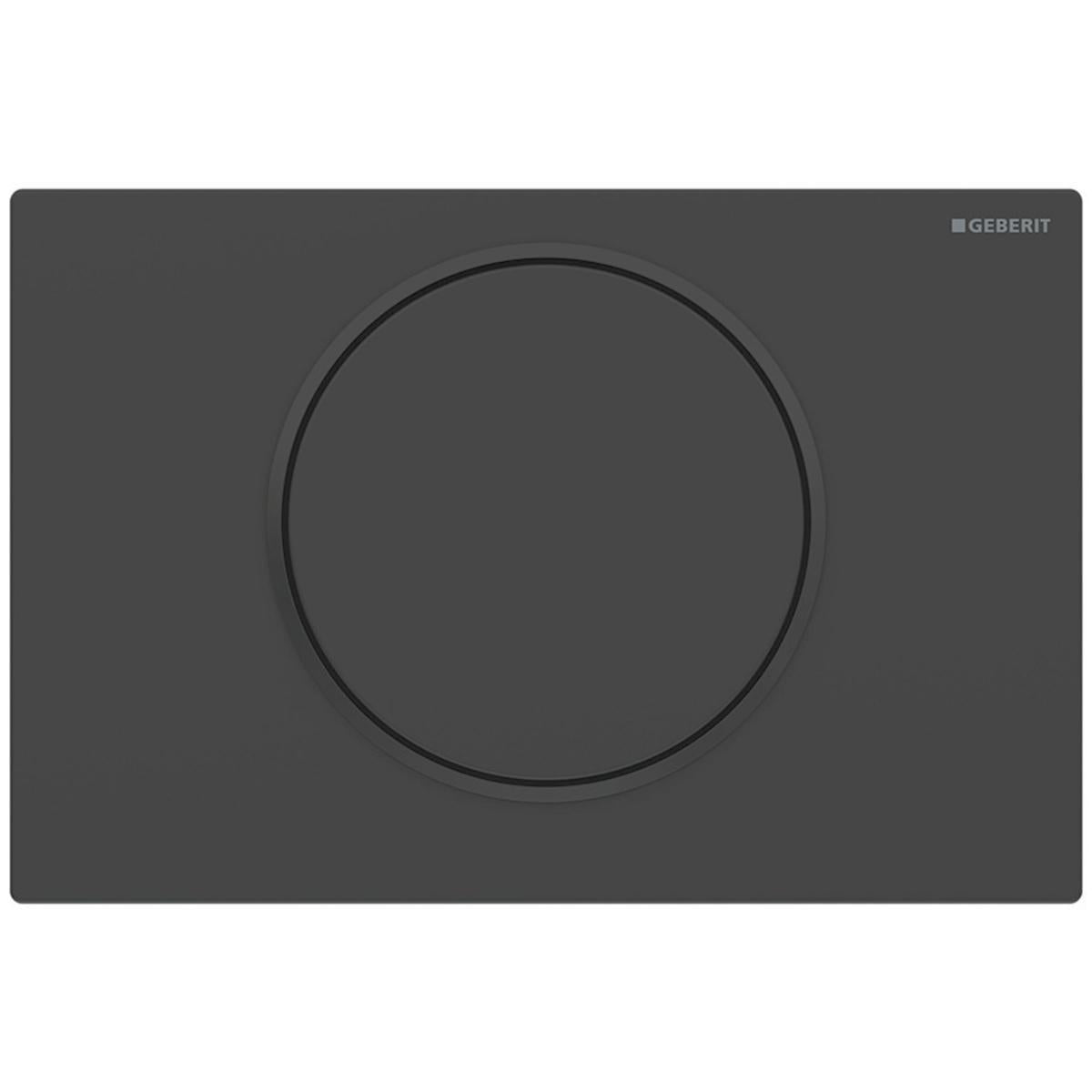 Huuhtelupainike Sigma10 Round Mattamusta/Musta [5756959] |
