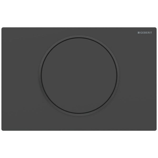 Huuhtelupainike Sigma10 Round Mattamusta/Musta [5756959] |