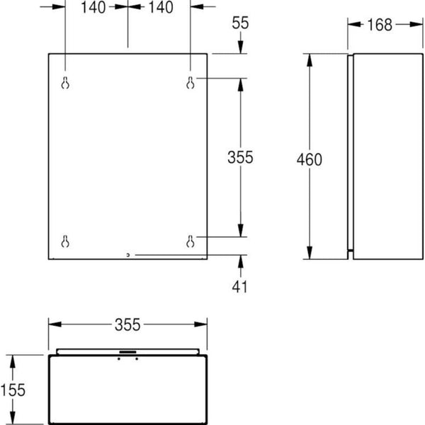 Roskakori RST KWC RODX605 5773512