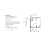 Ilmanvaihtokone Vallox MyVallox 99 MV RA12 [7912148] |