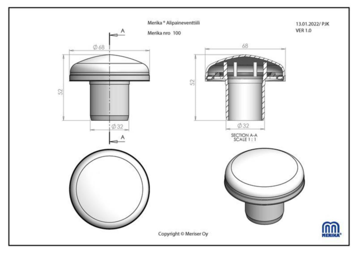 ALIPAINEVENTTIILI MERIKA 32mm [4162744] |