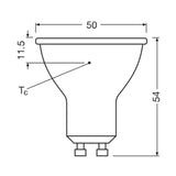 Kohdelamppu Ledvance Par16 4W/930 350Lm Gu10 Dim 36 [4738486] |