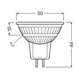 Kohdelamppu Ledvance Mr16 6W/940 621Lm Gu5.3 Dim 36 [4738546] |