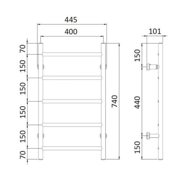 Rej Design Kuivausteline Sähkö Ajastin Tango E 40745 Va [5281381] |