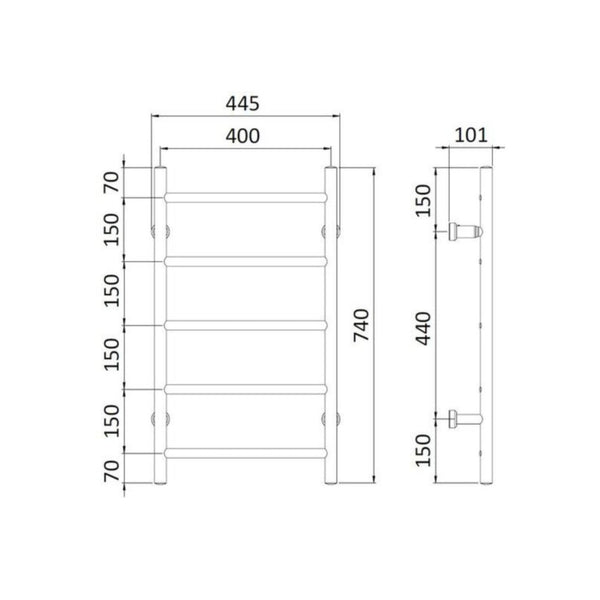 Rej Design Kuivausteline Sähkö Ajastin Tango E 40745 Mu [5281382] |