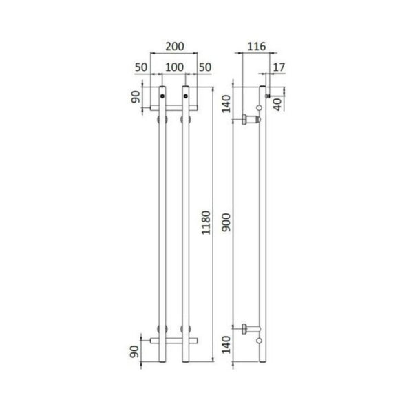 Rej Design Kuivausteline Sähkö Ajastin Vivo E 20122 Va [5281393] |