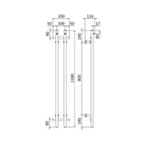 Rej Design Kuivausteline Sähkö Ajastin Vivo E 20122 Mu [5281394] |