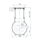Uponor Hiekanerotin 200Tel/200Dm3 [3634150] |