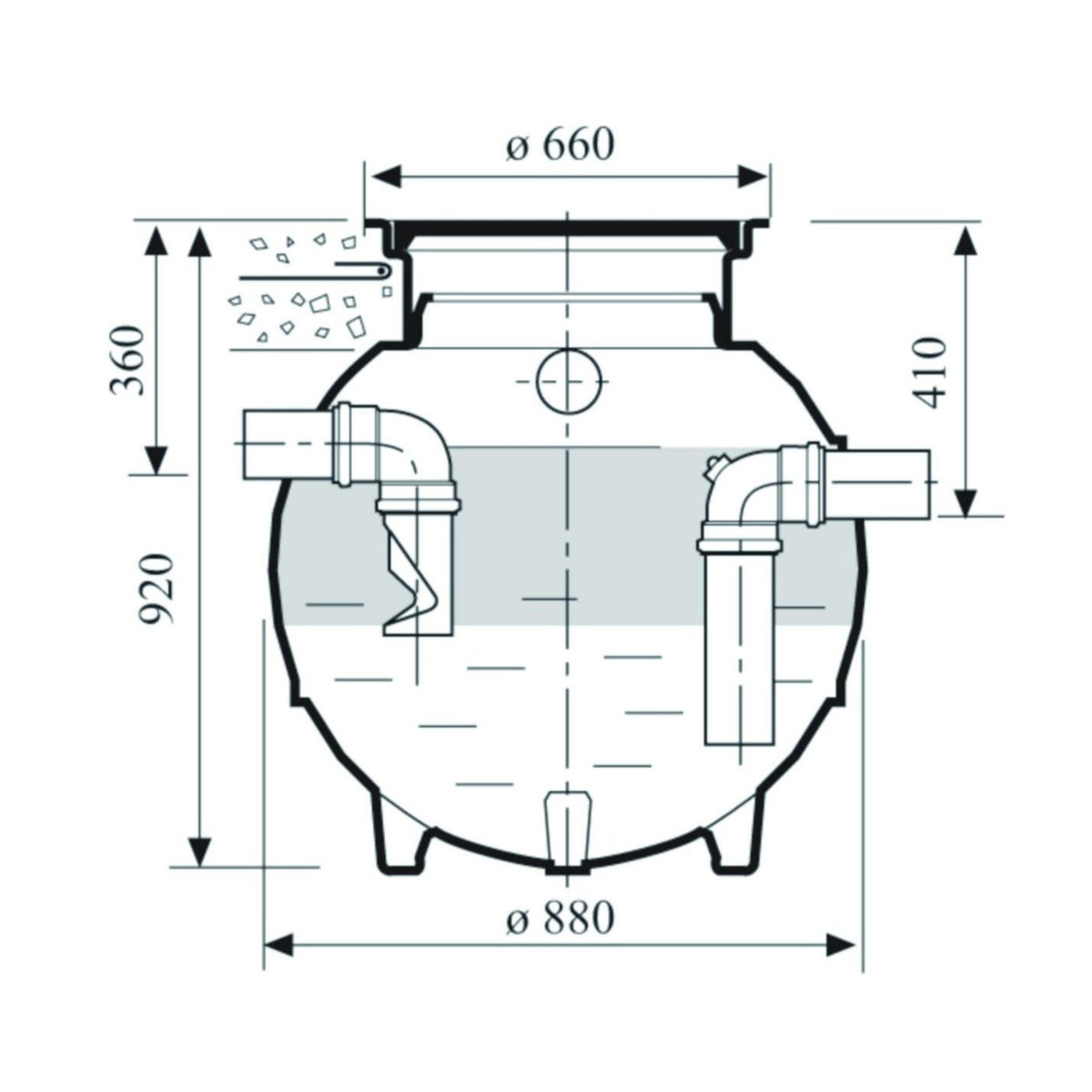 Uponor Öljynerotin B/04/0.4L/Sek. [3634188] |