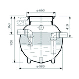 Uponor Öljynerotin B/04/0.4L/Sek. [3634188] |