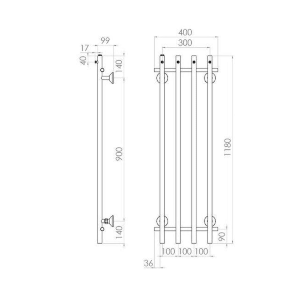 Kuivausteline Vesi Rej Vivo Bt 40124 Kromi [5487670] |