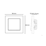 Kytkin Sg Armaturen Install 1/16A/250V/Ip21 Ukj 2X Valk [2108500] |