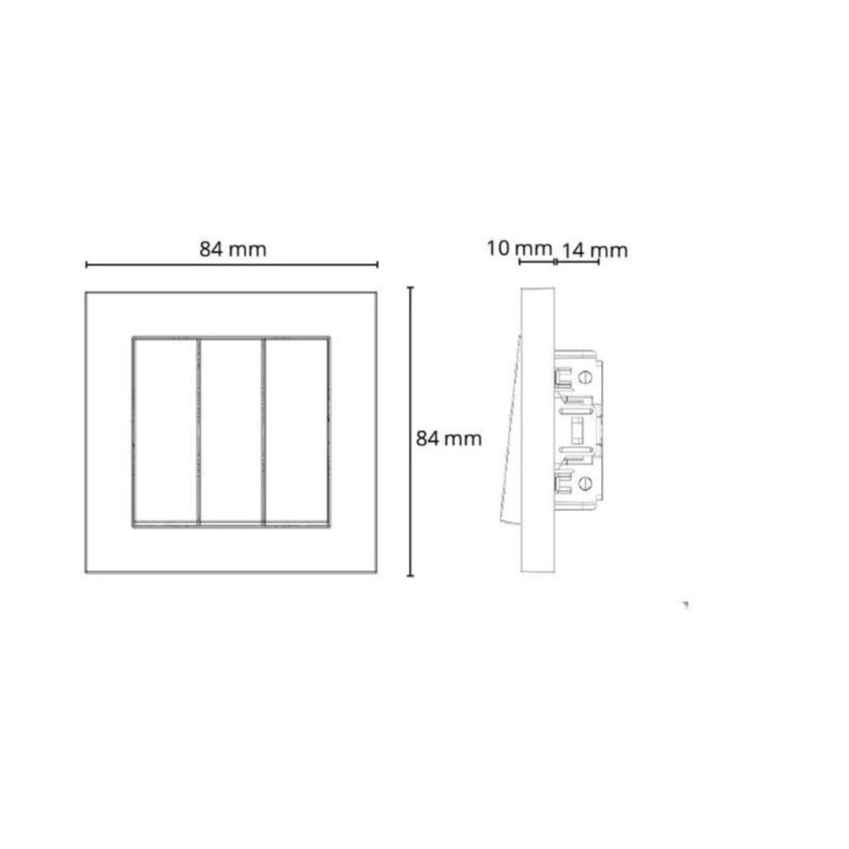 Kytkin Sg Armaturen Install 1+1+1/16A/250V/Ip21 Ukj 0X Valk [2108510] |