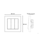Kytkin Sg Armaturen Install 1+1+1/16A/250V/Ip21 Ukj 0X Valk [2108510] |