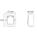 Kytkin Sg Armaturen Install 2/16A/Ip55 2X Ppj Val [2007516] |