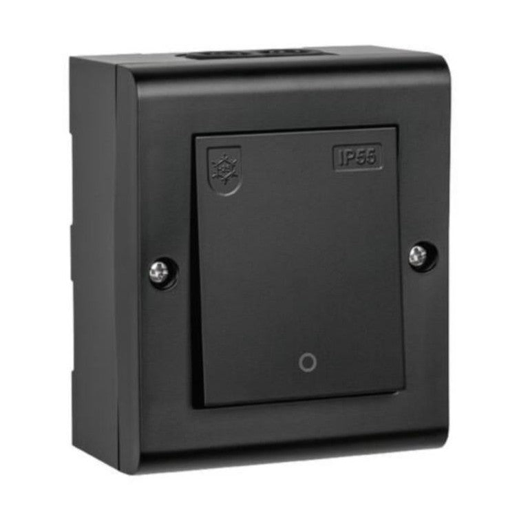 Kytkin Sg Armaturen Install 2/16A/250/Ip55 Ppj Musta [2007517] |